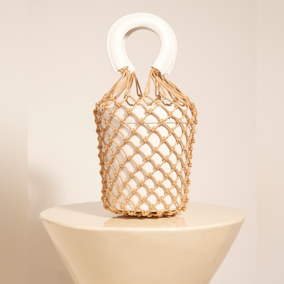 STAUD Handbags - NWOT STAUD Moreau Bucket Bag in White